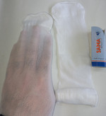 قیمت/ خرید / خرید آنلاین / خرید اینترنتی جوراب دو ربع پارازین 1/20 کف دار سفید رنگ سما