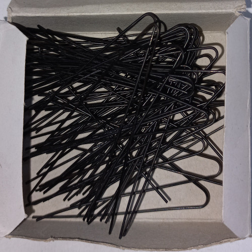 قیمت/ خرید / خرید آنلاین / خرید اینترنتی سنجاق موی سر مشکی سایز بزرگ Big size black hairpin