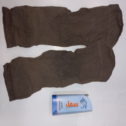 قیمت/ خرید / خرید آنلاین / خرید اینترنتی جوراب زنانه دو ربع پارازین 1/20 کف دار نسکافه ای Women's two-quarter socks Parazin 1/20 with Nescafe foam