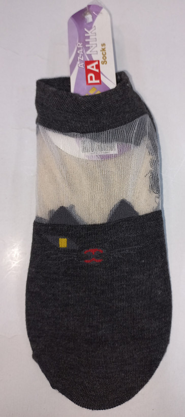 قیمت/ خرید / خرید آنلاین / خرید اینترنتی جوراب زنانه مدل قایقی طرح کیتی رویه توری Women's socks, boat model, kitty design, lace top